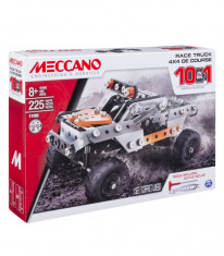 Set constructie metalic Meccano Kit Camioneta de curse 10 in 1 foto