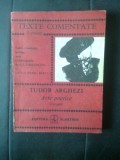 Cumpara ieftin Tudor Arghezi - Arte poetice - Versuri (Editura Albatros, 1986; colectia Lyceum)