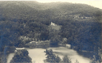 CP Z582 -BAILE SOVATA -LACUL URSU CU VILA ILLYES -CIRCULATA 31 IULIE 1930 foto