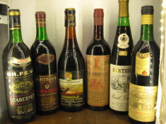 6 sticle vin lot ( ZERO) - recoltare 1969/1969/1970/1971/1972/1973 foto