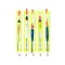 Set 5 Linii undita CL ( montura undita )