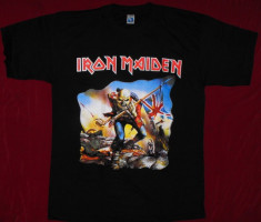 Tricou Iron Maiden - Trooper ,tricouri formatii rock foto