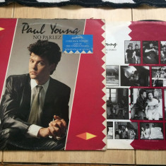 Paul young no parlez album disc viny lpl muzica pop rock 1983 editie vest