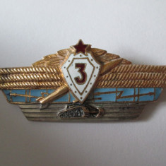 Insigna militara sovietica/URSS-Ofiter specialist clasa 3 blindate din anii 60