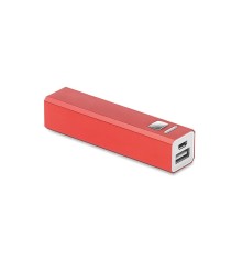 Baterie externa Power Bank 2200 mAh rosu CDT-MO8602-05 Elegant Collection foto