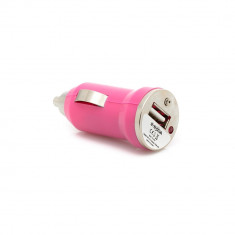 Incarcator auto USB 5V/1A CML 201 - roz SmartPRO Technology foto