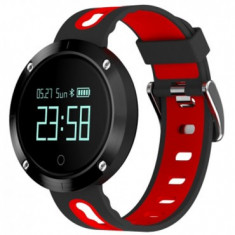 Bratara Fitness iUni DM58 Plus, Waterproof, Display OLED, Ceas, Pedometru, Monitorizare puls, Notificari, Rosu MediaTech Power foto