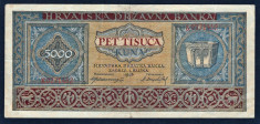 Croatia 5000 kuna [4] K0271452 1943 foto