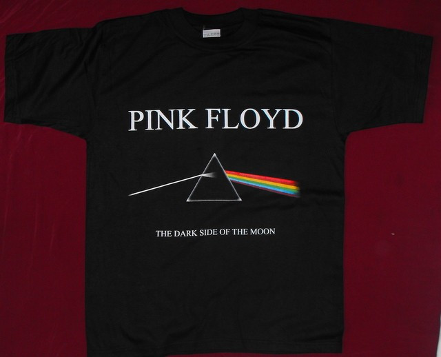 Tricou Pink Floyd - The Dark Side Of The Moon ,impr pe tricou Fruit of the  Loom, M, S, Negru | Okazii.ro