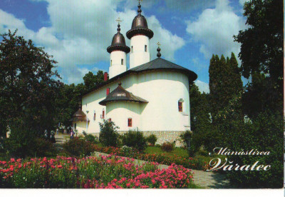 CPI (B9598) CARTE POSTALA - MANASTIREA VARATEC foto