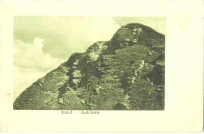 CP Z572 -INEUL - KUHHORN -DEP. G. ZIKELI, BISTRITA-BISTRITZ -1925 - NECIRCULATA foto