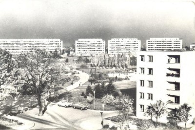 CP Z647 -BUCURESTI -VEDERE DIN CARTIERUL CIRCULUI DE STAT -CIRCULATA 28.5. 1965 foto