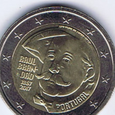 PORTUGALIA moneda 2 euro comemorativa 2017 -R.Brandao, UNC