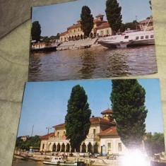 Carte postala veche necirculata,BRAILA,Gara Fluviala,Port Fluvial,T.GRATUIT