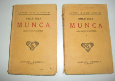 Emile Zola- Munca [Cele 4 evanghelii]- vol I+II foto