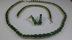 Set bijuterii Luxury Glamour Emerald Cod produs: S107 foto