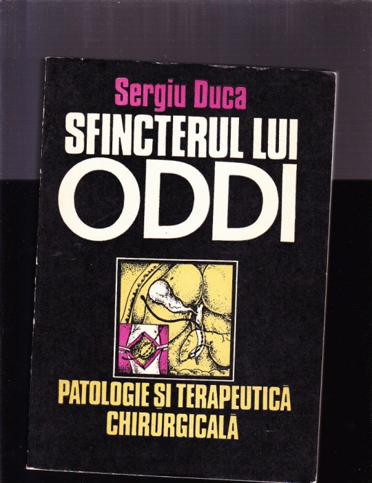 SFINCTERUL LUI ODDI -PATOLOGIE SI TERAPEUTICAB CHIRURGICALA