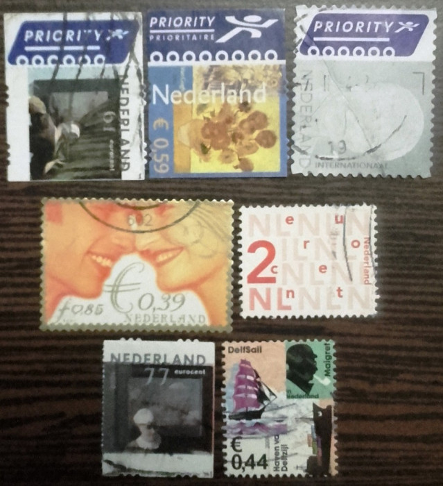 OLANDA - ANIVERSARI, timbre stampilate, DF10