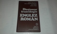 ADRIAN NICOLESCU \ IOAN PREDA\MIRCEA TATOS - DICTIONAR FRAZEOLOGIC ENGLEZ-ROMAN foto
