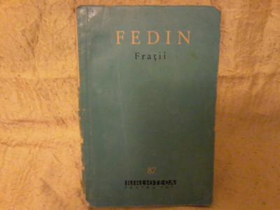 FEDIN - Fratii foto