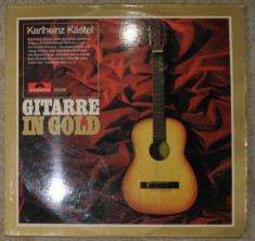 vinyl/vinil Gitarre In Gold-Karlheinz Kastel ?,Geramany 1966 foto