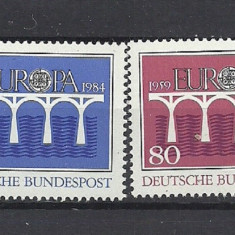 Germania 1984 – PODURI EUROPA CEPT, serie nestampilata, DF10