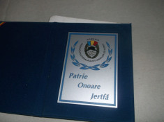 PATRIE ONOARE JERFA VETERAN DE RAZBOI foto