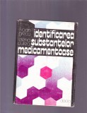IDENTIFICAREA SUBSTANTELOR MEDICAMENTOASE