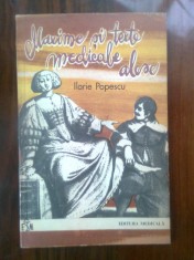 Maxime si texte medicale alese - Ilarie Popescu (Editura Medicala, 1974)
