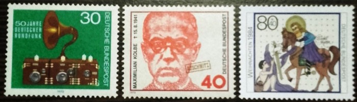 GERMANIA &ndash; GRAMOFON, ANIVERSARI, serii nestampilate, DF10