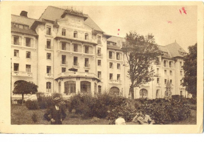 CP Z596 - SINAIA -HOTEL ,,PALACE&quot; -EDIT.M.C.FLORESCU CRAIOVA 1945 -CIRCULATA