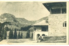 CP Z626 -MUNTII BUCEGI -CABANA PESTERA -RPR -CIRCULATA 5 IUL 1954 foto