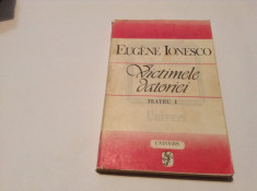 Victimele Datoriei Teatru Vol.1 - Eugene Ionesco ,RF4/4 foto