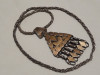 Argint MEDALION MASIV OPULENT TURKMEN AFGHAN etnic TRIBAL splendid VECHI de efect UNIC