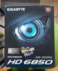 Placa video GIGABYTE Radeon HD6850 OC 1GB DDR5 256-bit foto