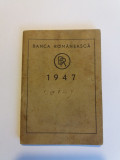 Calendar BANCA ROMANEASCA 1947 / C3DP