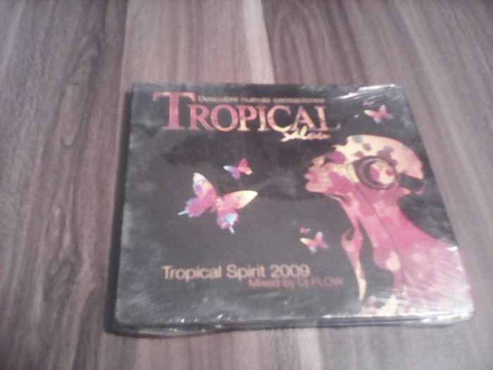 CD TROPICAL SPIRIT 2009 MIXED BY DJ FLOW ORIGINAL SIGILAT