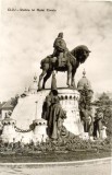 CP Z711 - CLUJ -STATUIA LUI MATEI CORVIN -RPR -CIRCULATA 1962