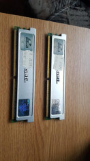 Memorie RAM Geil DDR2-533 512MB PC2-4300 x2 foto