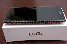 LG G4 model H815 32GB piele maro, stare excelenta - Vodafone 4G foto