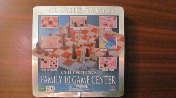 PVM - 10 jocuri intr-o singura cutie: sah, table, cribbage, checkers, mancala sa