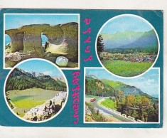 bnk cp Muntii Bucegi - Vedere - circulata - marca fixa