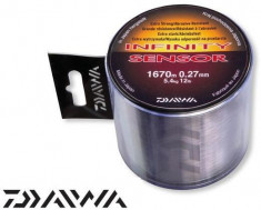 Fir monofilament Daiwa Infinity Sensor 0.27mm/5.4kg/1670m D.12986.127 foto