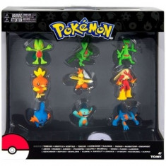 Pokemon Evolution: Treecko, Torchic &amp;amp; Mudkip, set 9 minifigurine foto