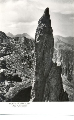 CP Z750 -MUNTII FAGARASULUI -ACUL CLEOPATREI -RPR -DATATA 1954 -NECIRCULATA foto