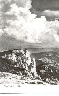 CP Z660 -VEDERE DE PE CEAHLAU -DATATA 1964 -RPR-NECIRCULATA foto