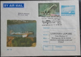 ROMANIA 1994 - DINOZAUR, CARTE POSTALA CIRCULATA, PB29