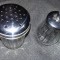 Recipient sticla/inox tip dozator pt.CONDIMENTE,dozator sticla/inox ZAHAR,T.GRA