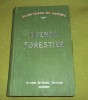 Agenda et aide-memoire forestier 1908 (Lausanne)