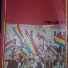 Almanah LUCEAFARUL 1984 editie MERITUL CULTURAL cl.I,Moartea lui ALDO MORO,T.pos